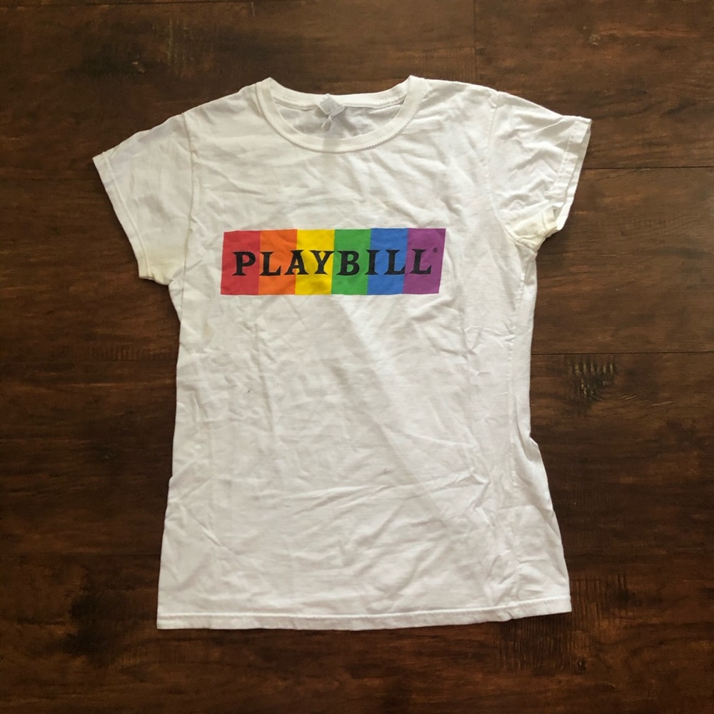 Playbill Pride 2014 Tee Shirt